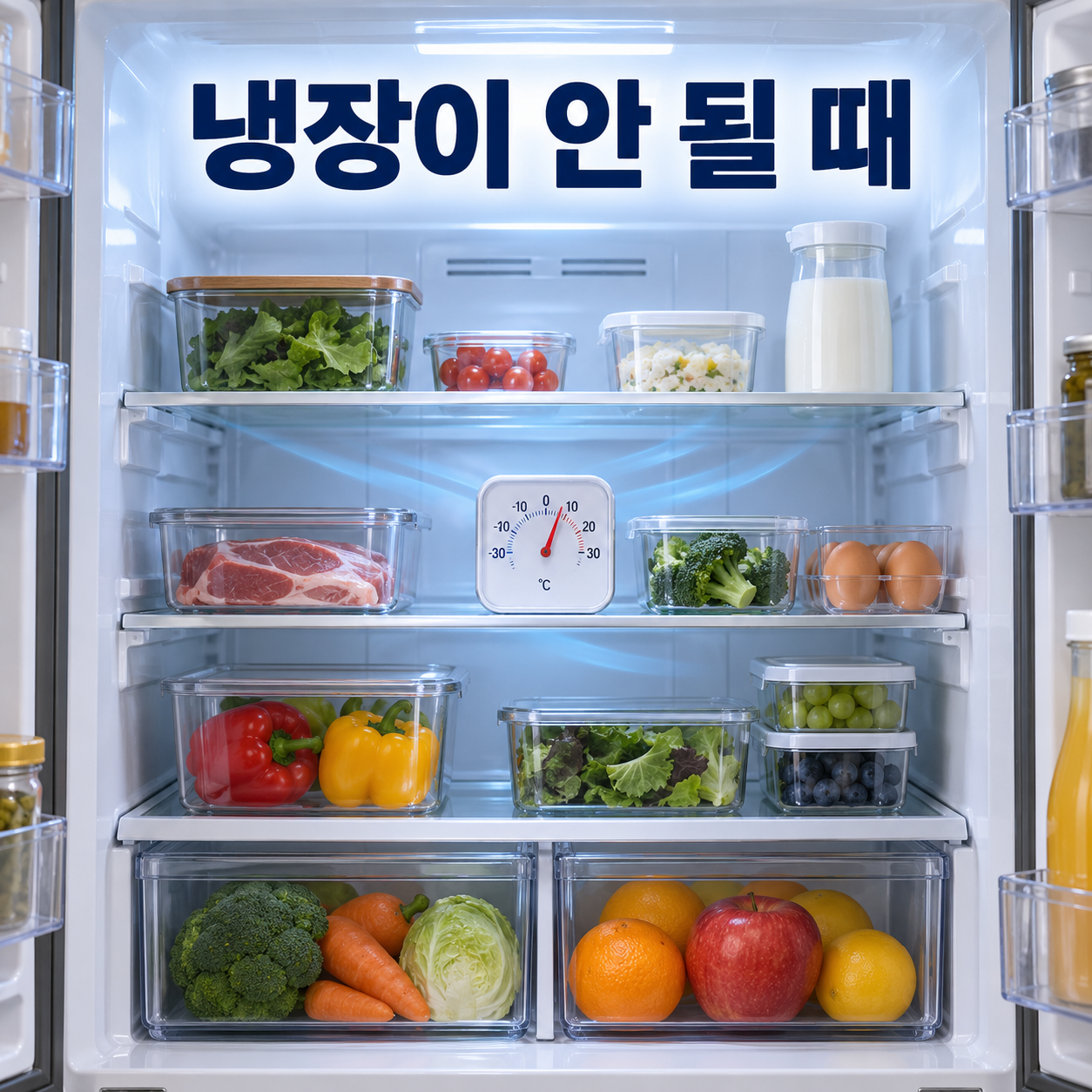 냉장고 냉장이 안 될 때 대표 이미지