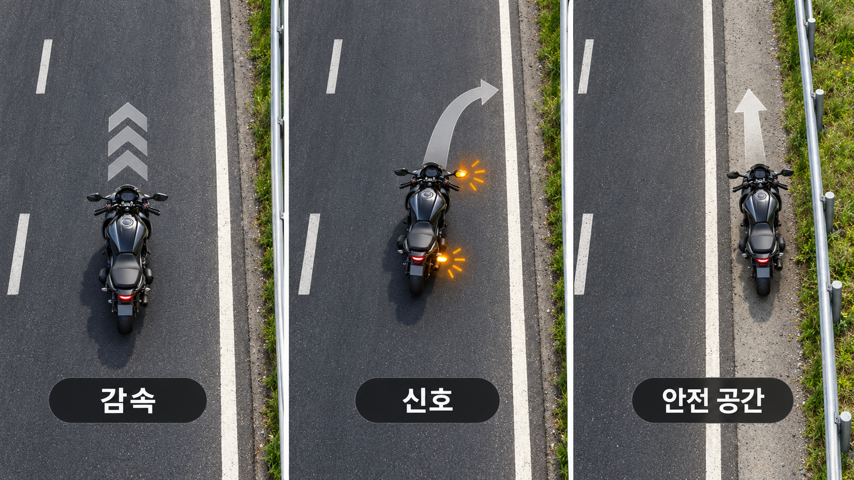 안전한 정차 위치 이동