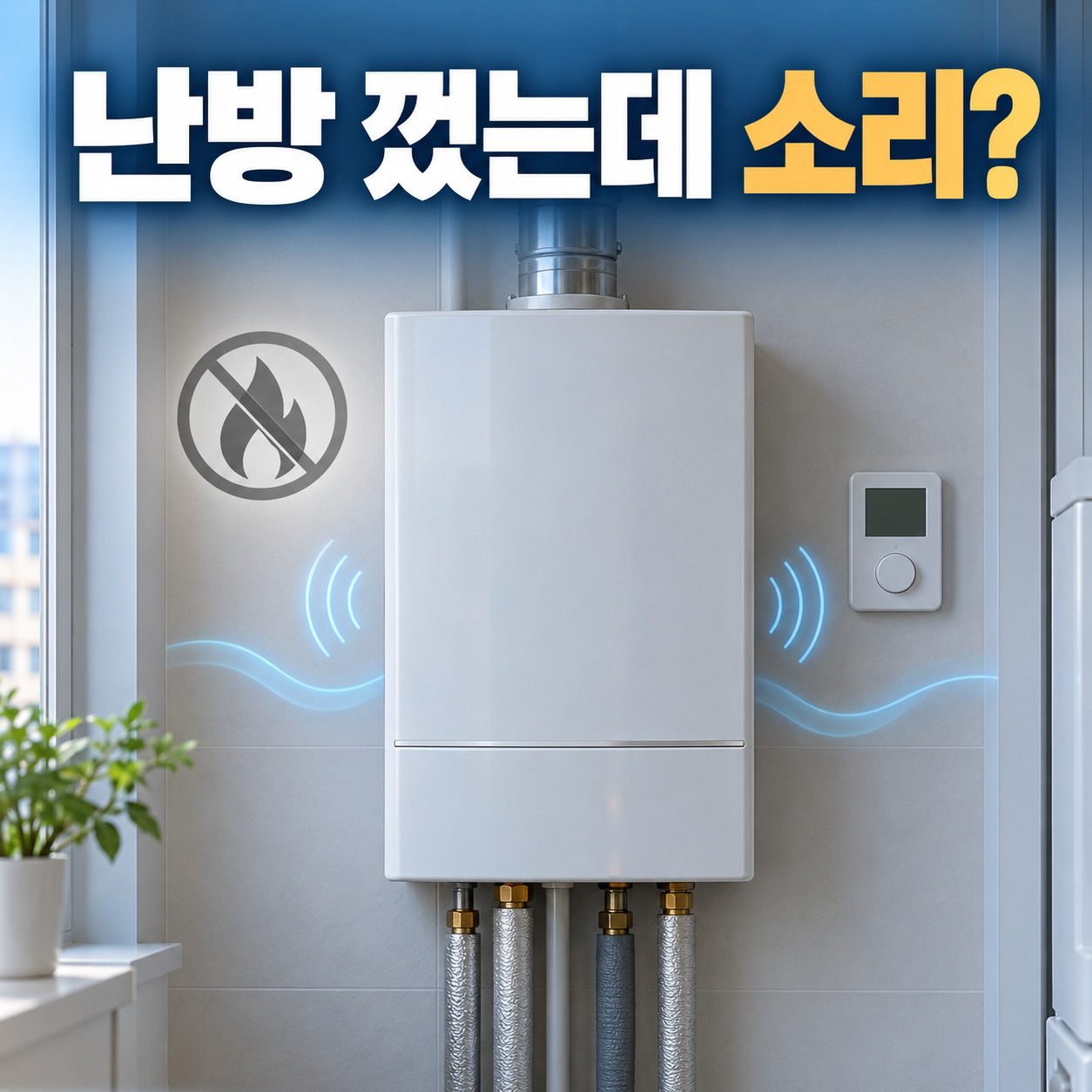 난방 껐는데 보일러 소리 대표 이미지