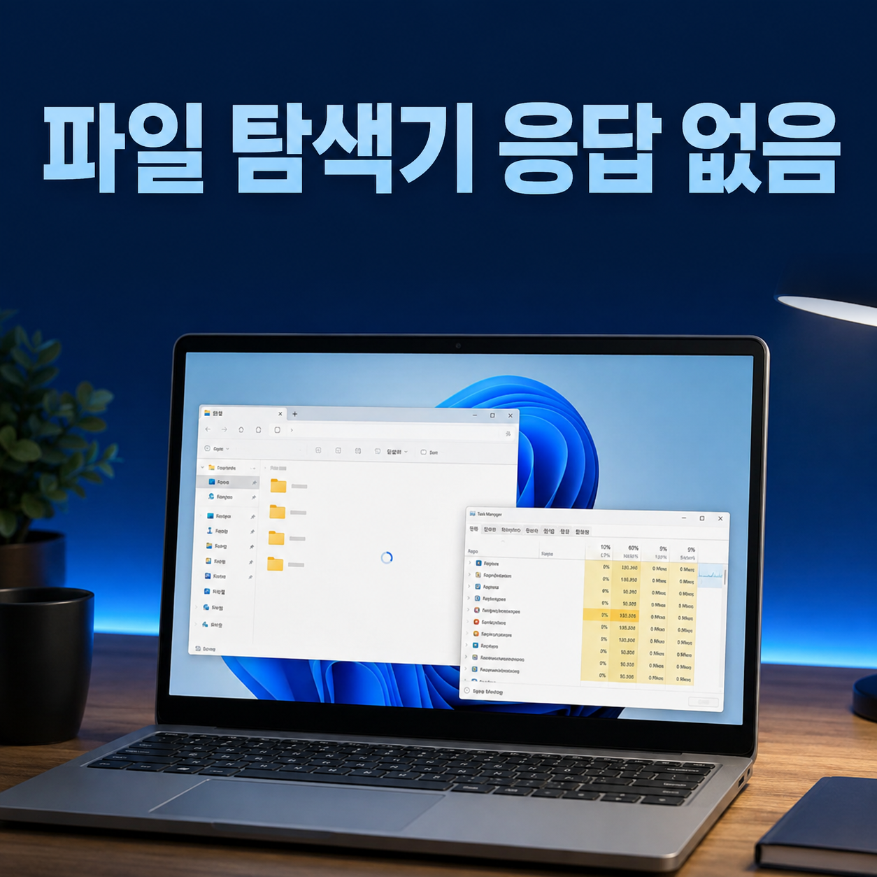 파일 탐색기 응답 없음