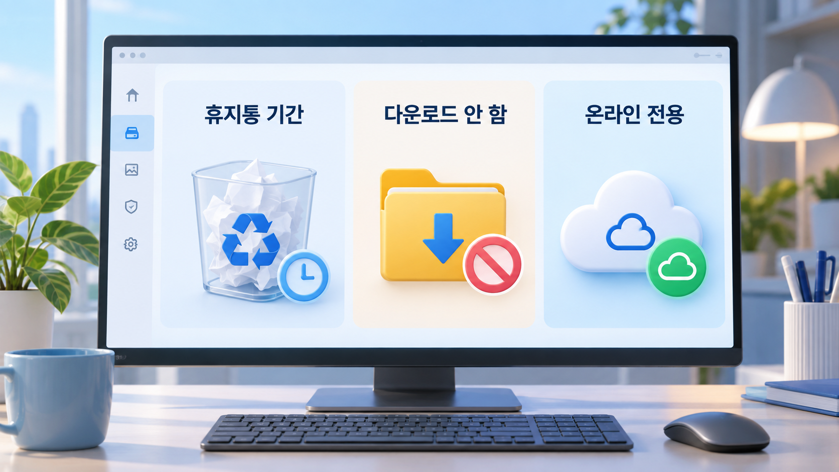 삭제 조건 설정