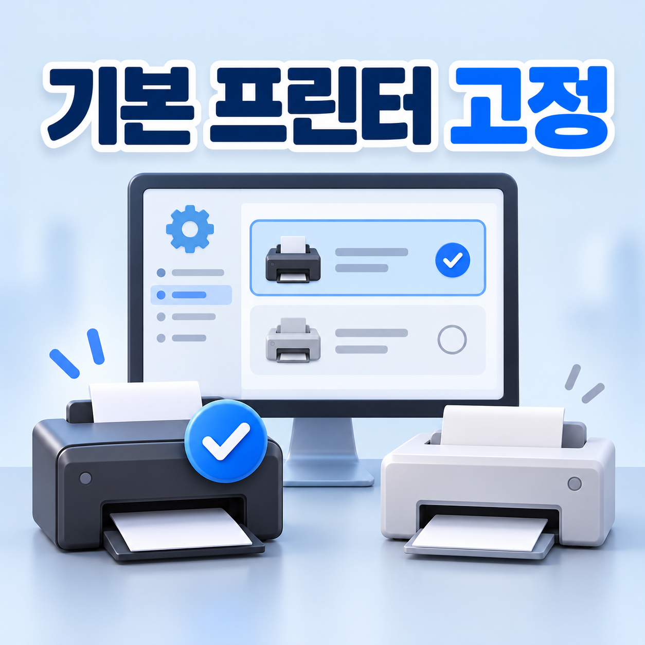 1:1 실사형 CTR 썸네일|기본 프린터 고정