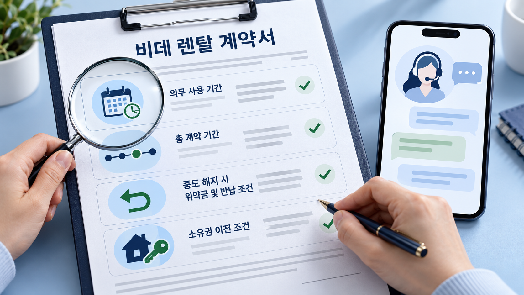 계약과 소유권 최종 확인
