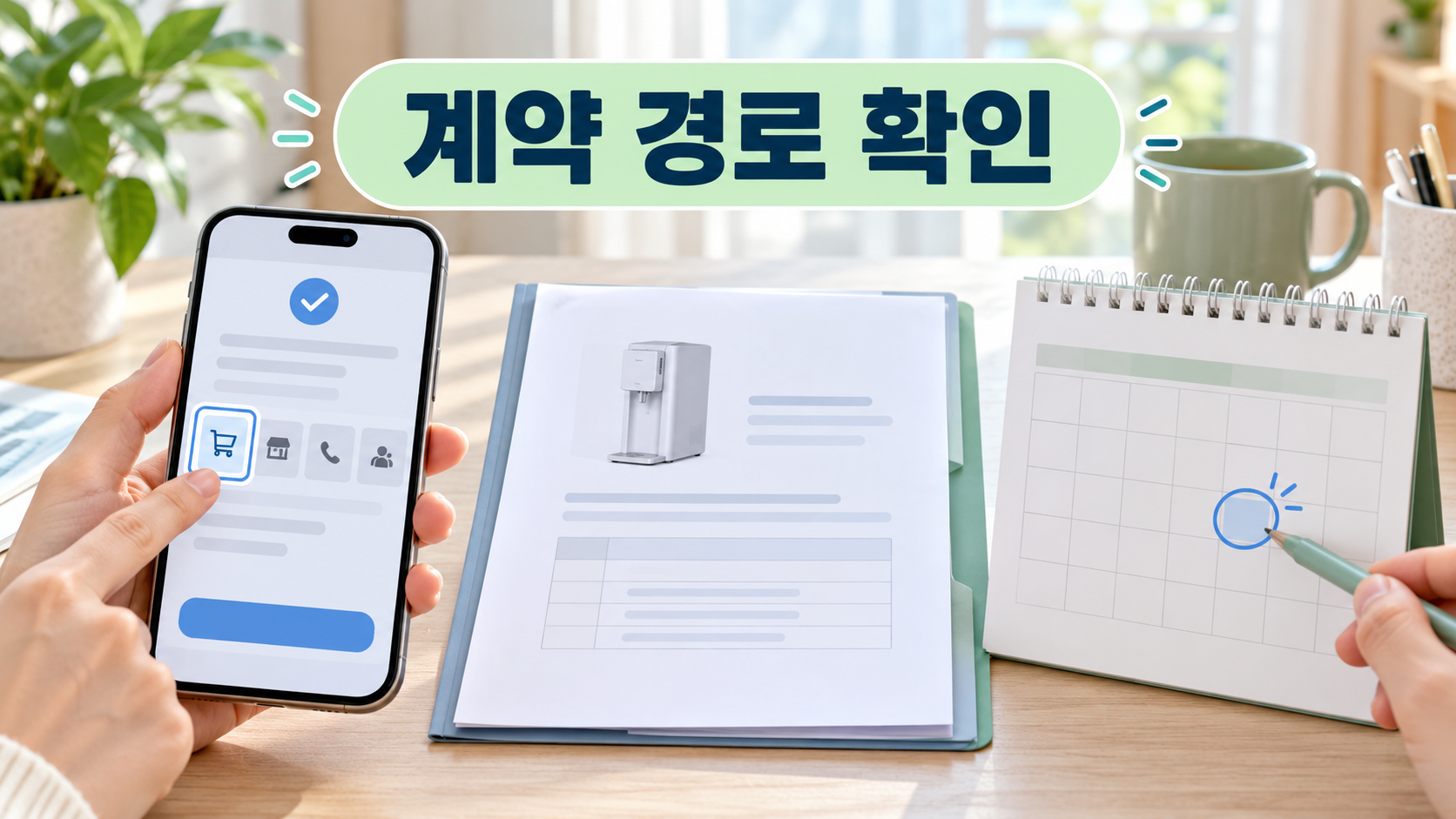 계약 경로와 날짜 확인
