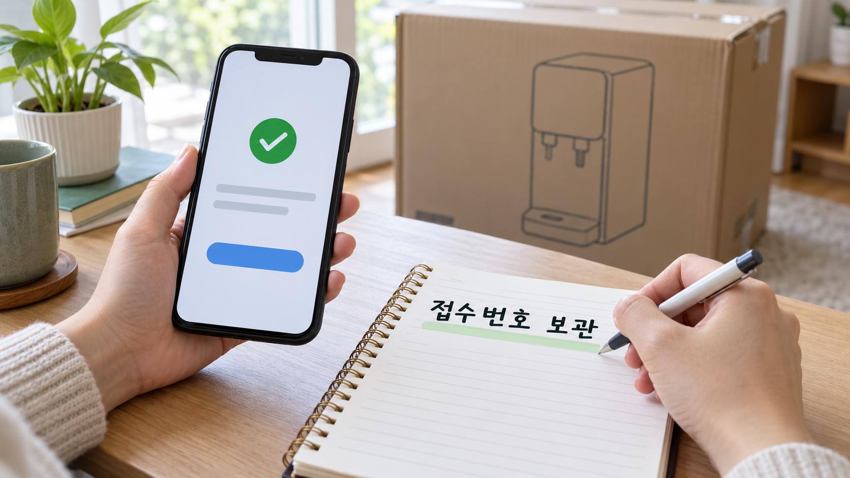 취소 접수번호 보관