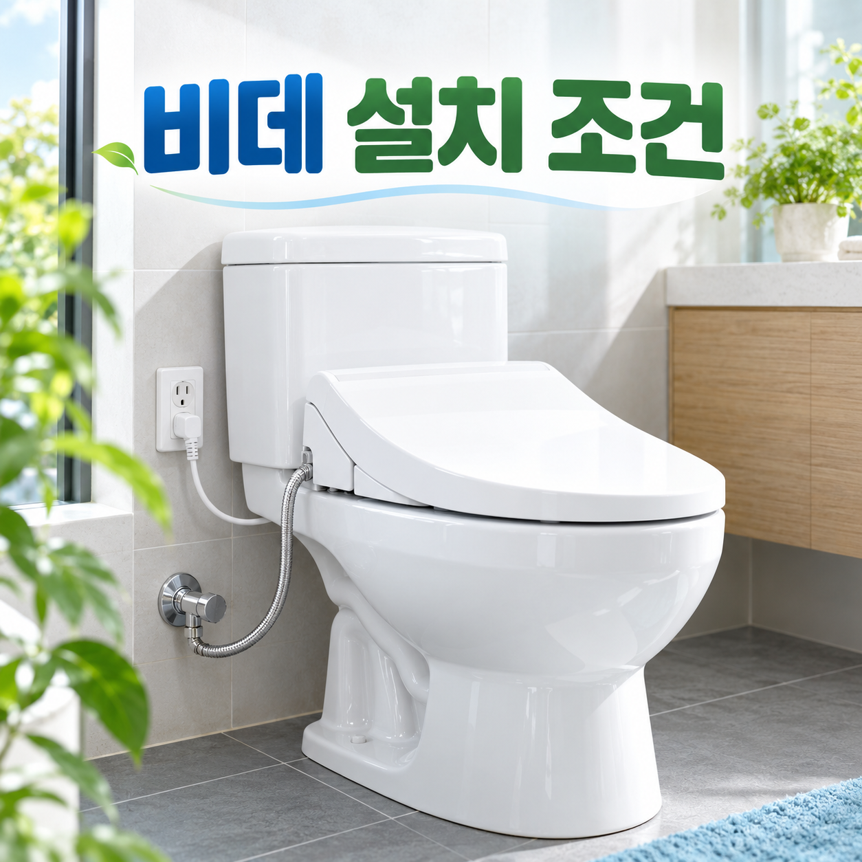 비데 설치 조건 대표