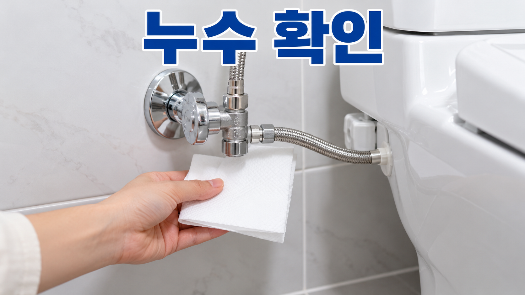재사용 전 누수 확인