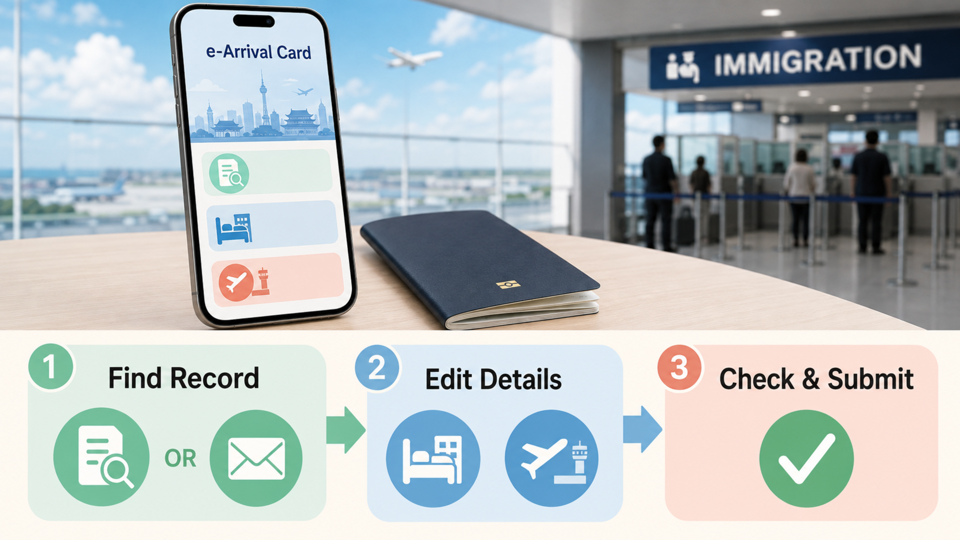 e-Arrival Card Correction Flow