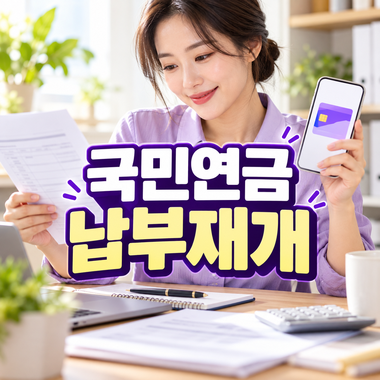 국민연금 납부재개